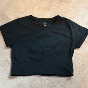 Aerie Black Crop Top